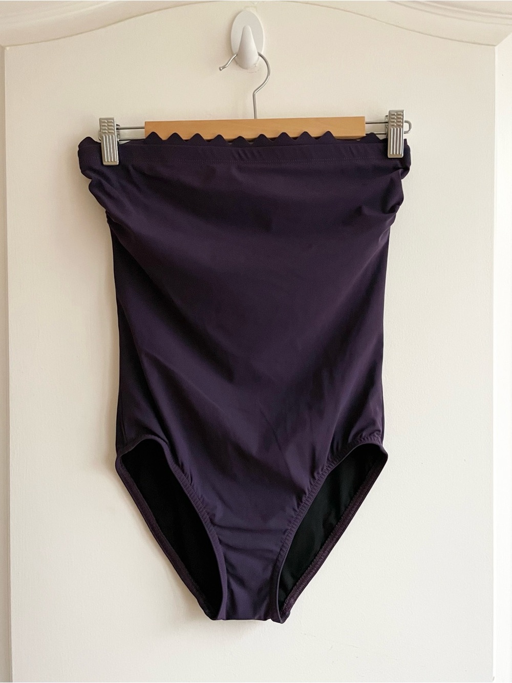 Karla Colletto Inés Bandeau One Piece Shelf Bra Size 8